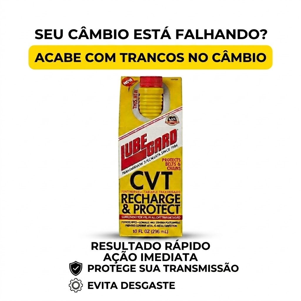 Aditivo Câmbio Automático CVT Lubegard 296ml Original Reduz Trancos Protege Transmissão