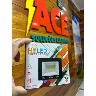 REFLETOR LED 50W 6500K BIVOLT HILED