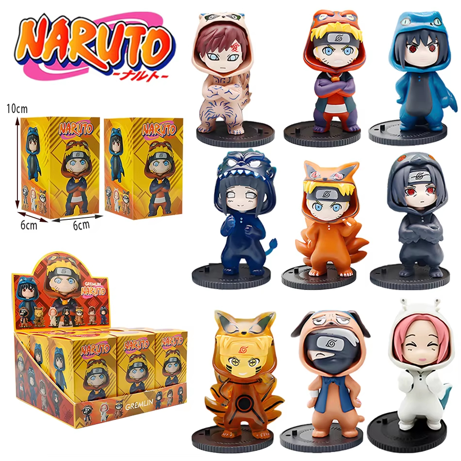 Naruto Minifigures Action Figure Fotos Naruto Shippuden para Enfeite Presente Geek decoração anime criança adulto