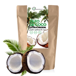 Óleo De Coco Extra Virgem Premium 500ml refil +1 Superalimentos