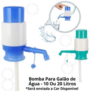 Bomba Manual Galão Água Mineral 10 a 20L Fácil Instalação Cozinha Escritório Camping Viagem-NEW