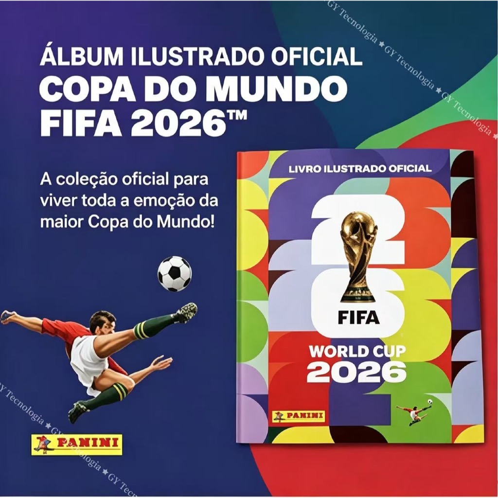 Álbum Copa do Mundo 2026 (brochura)
