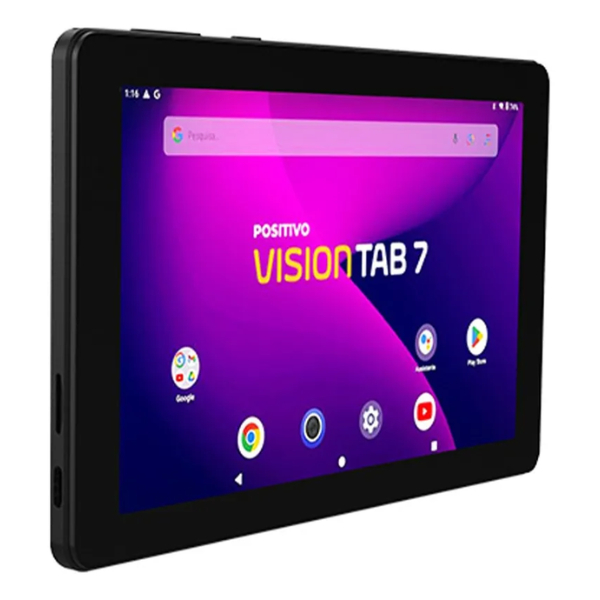 TABLET POSITIVO VISION TAB 7 3G 64GB ANDROID 14 TELA 7 PRETO