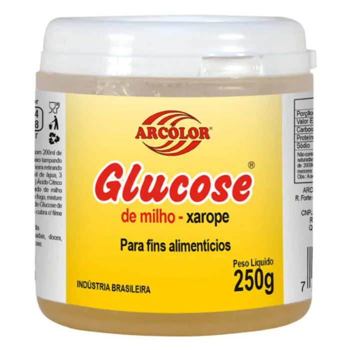 Glucose de Milho Xarope 250g para Confeitaria – Arcolor