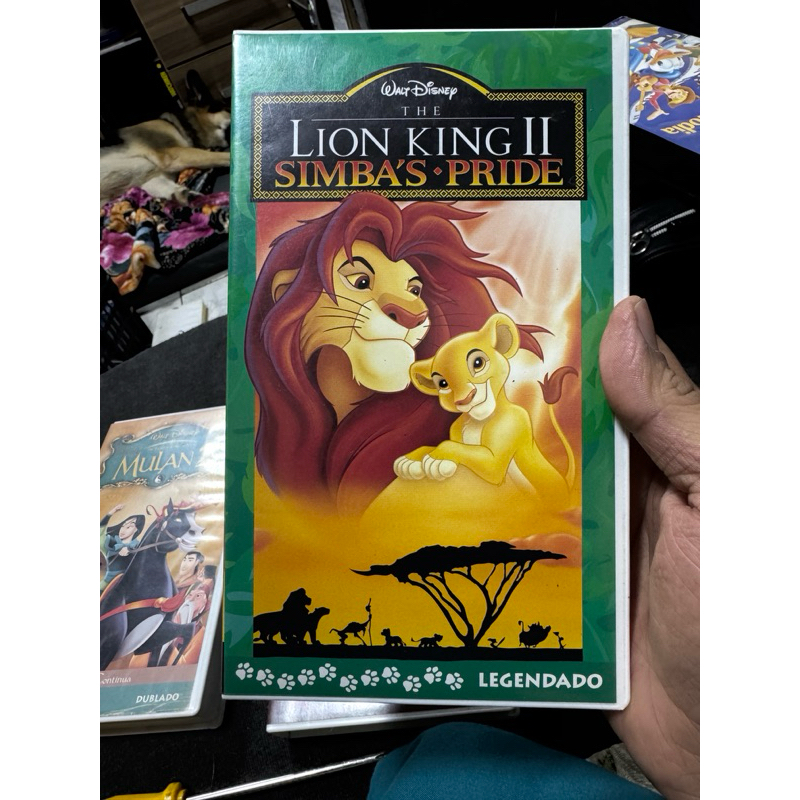 Fita VHS O Rei Leão 2 - O reino de Simba - legendado - original - fotos reais
