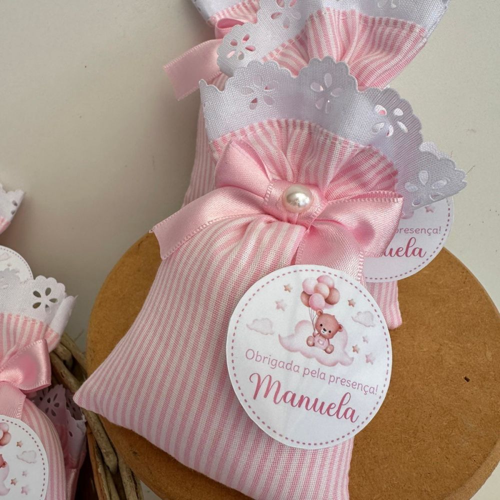 Sachê Perfumado Personalizado para Maternidade Chá de bebê Casamento Lembrancinha Maternidade e Nascimento