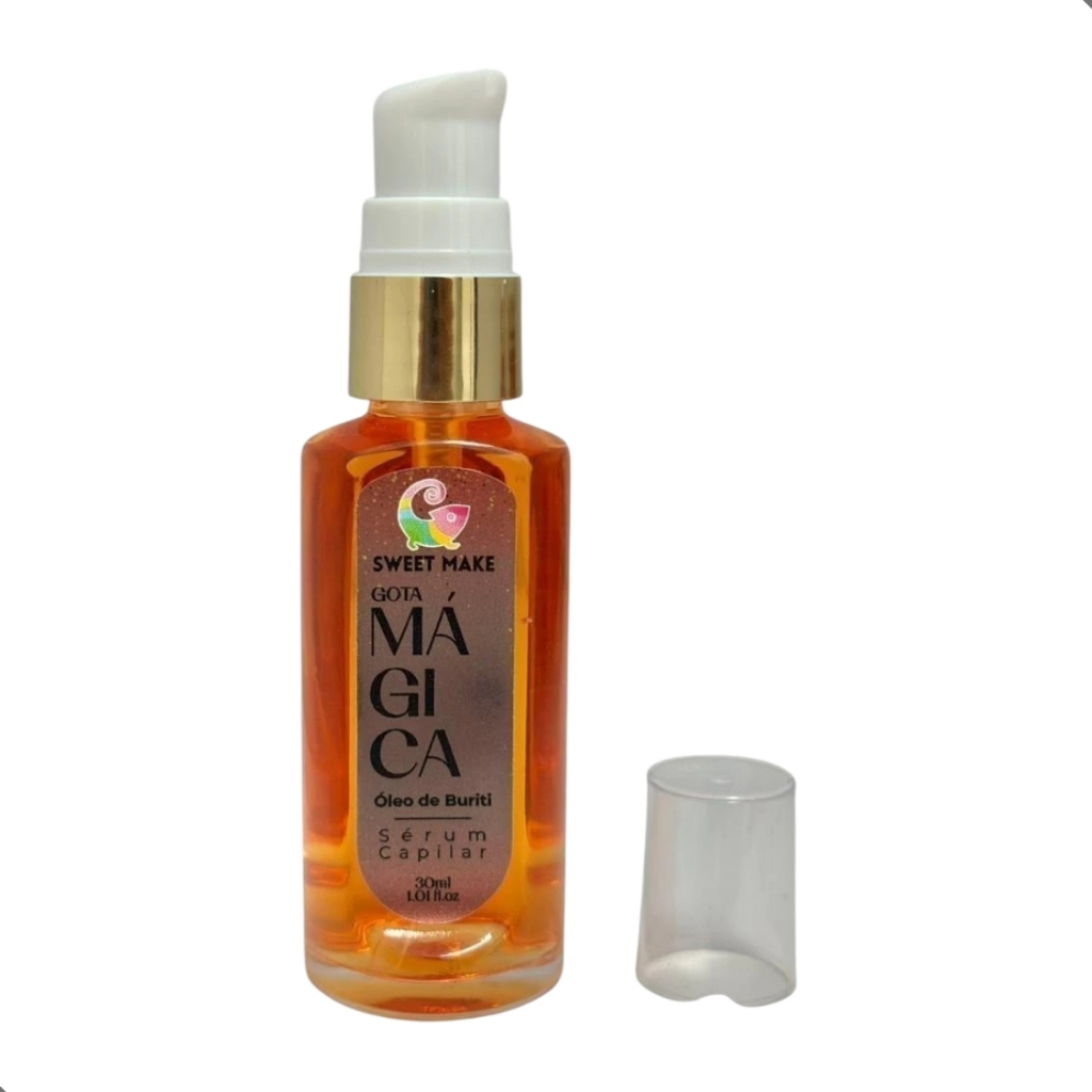Sérum Capilar Sweet Make Gota Magica Óleo De Buriti Hidratante, Protege e Elimina o Frizz 30 ML