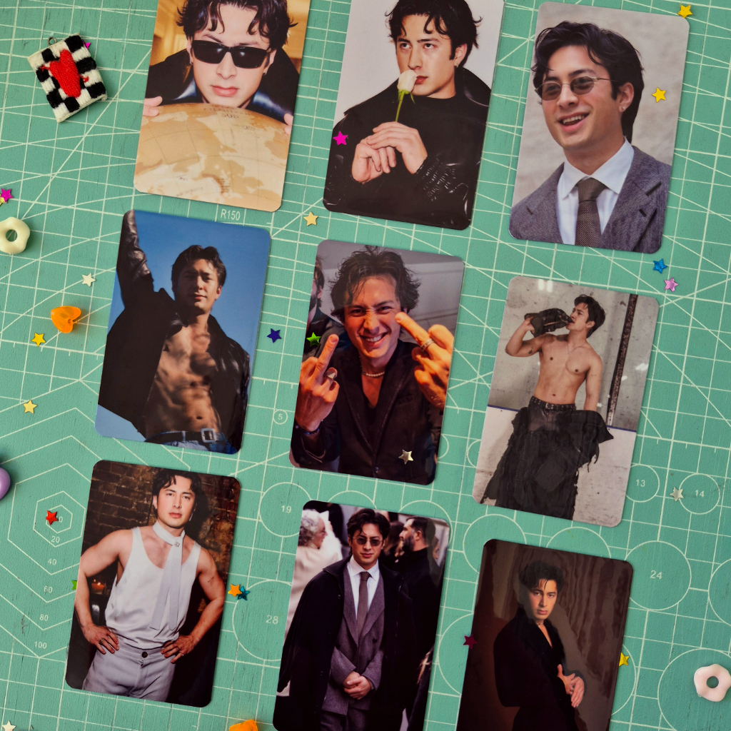 Photocards Hudson Williams Heated Rivalry (9 unidades) - apenas frente vários packs disponíveis - Laminado/Plastificado