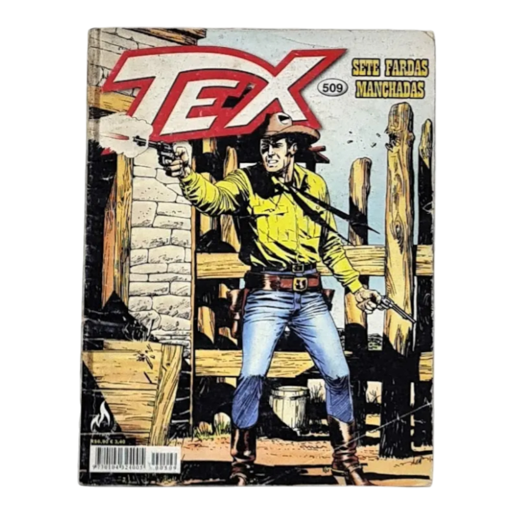 Hq Gibi Tex N° 509 - Sete Fardas Manchadas -  Ed. Mythos  - 2012 - Faroeste / Velho Oeste