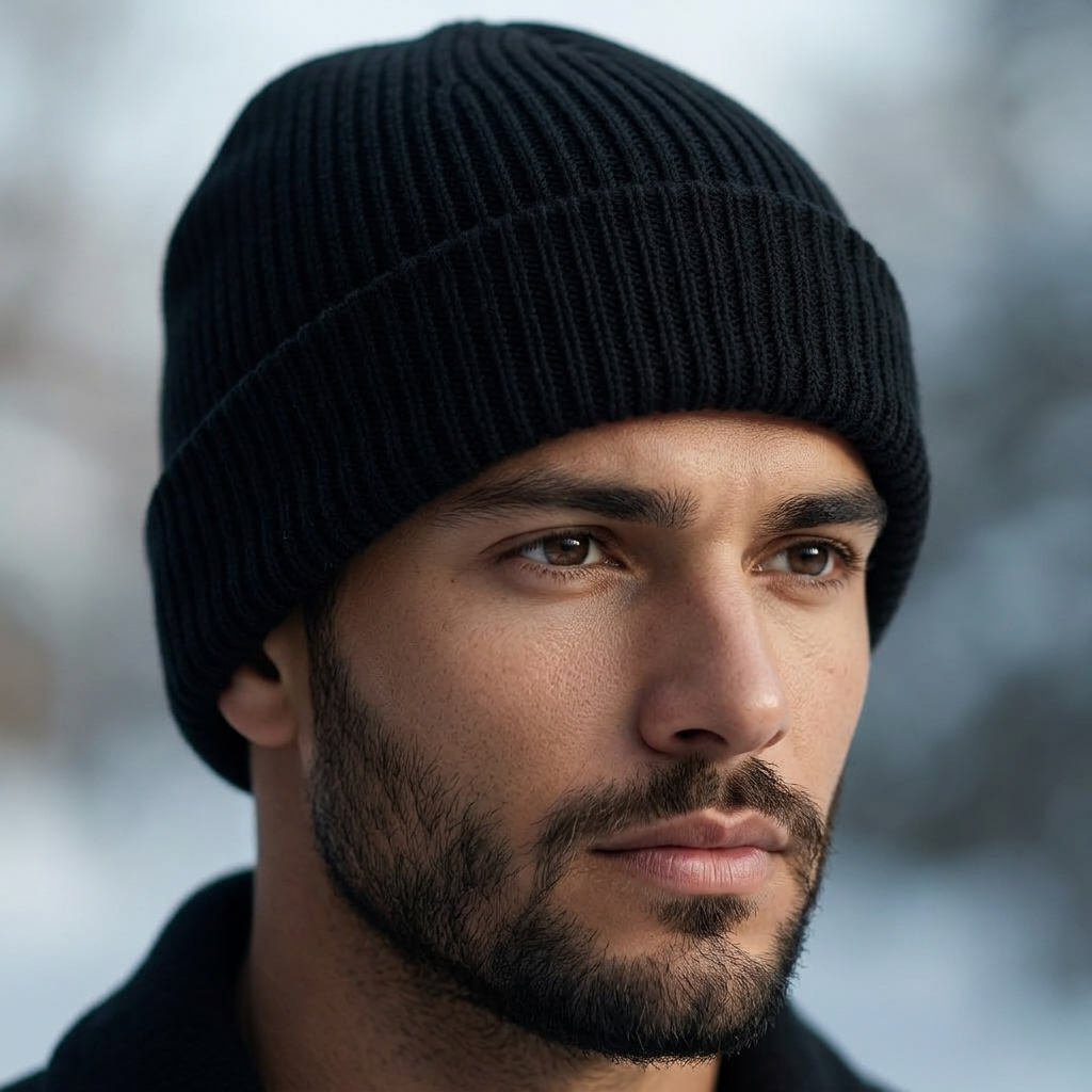 Gorro Touca Lisa Unissex Adulto Para Frio Tecido Macio Casual Moda Inverno Confortável