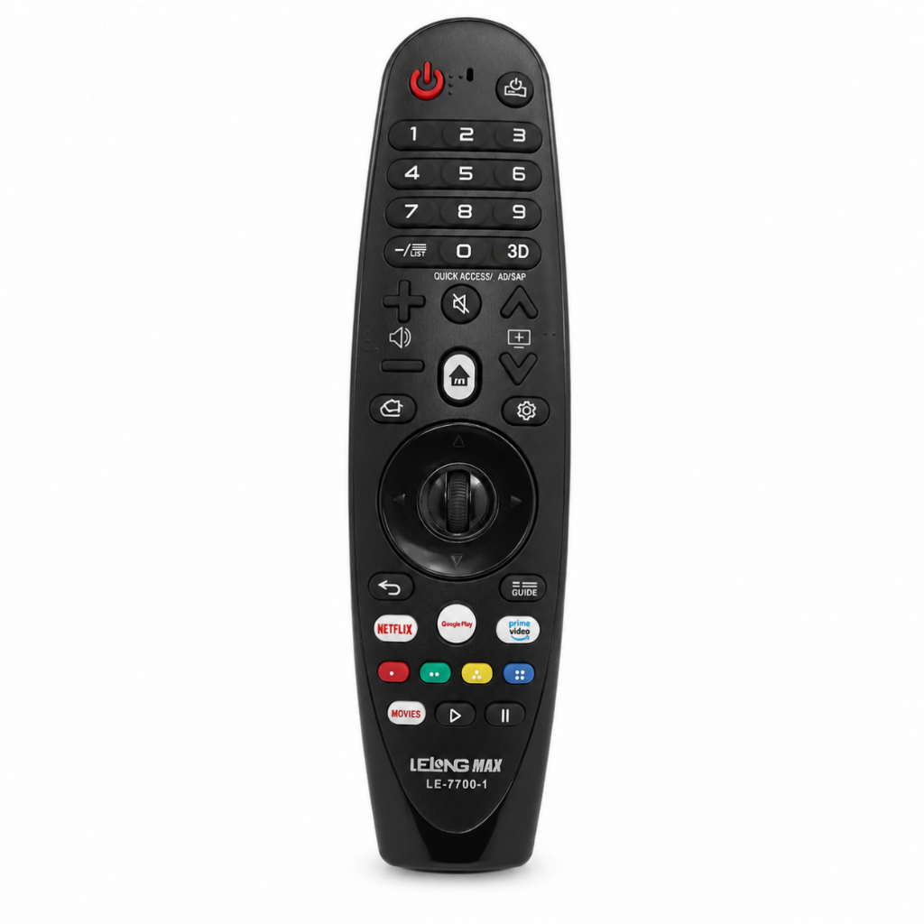 Controle Remoto Compatível Tv LG Magic Smart LED OLED NanoCell ThinQ Ai com Netflix Prime - 7700-1
