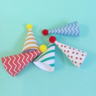 Mini chapeuzinhos para docinhos- Divertido 3/chapéu para docinhos/topo de doces/decoração festa infantil