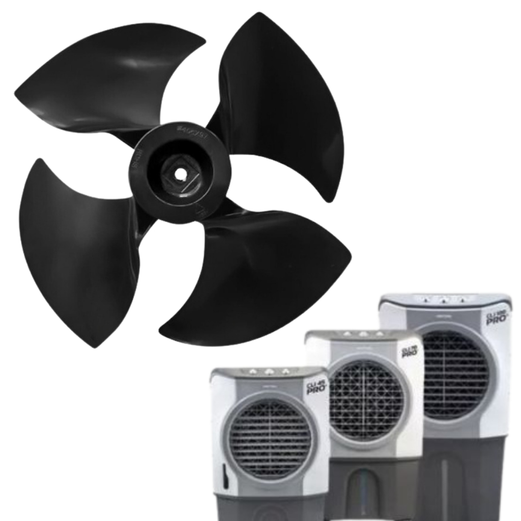 Hélice Universal Para Climatizador Portátil Ventisol Polo Clima Ultraar 40cm 45 70 100 Litros