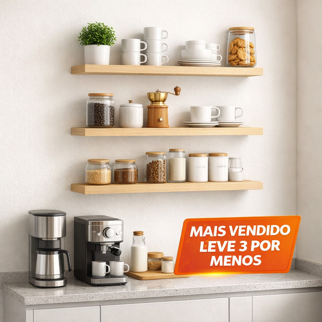 3 Prateleiras com envio rapido