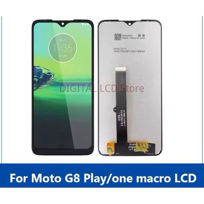 📱Tela Display Lcd Frontal para moto G8 Play One Macro xt2015 XT2015-2 S/Aro C/Aro Pronta Entrega Pronta Entrega ✨