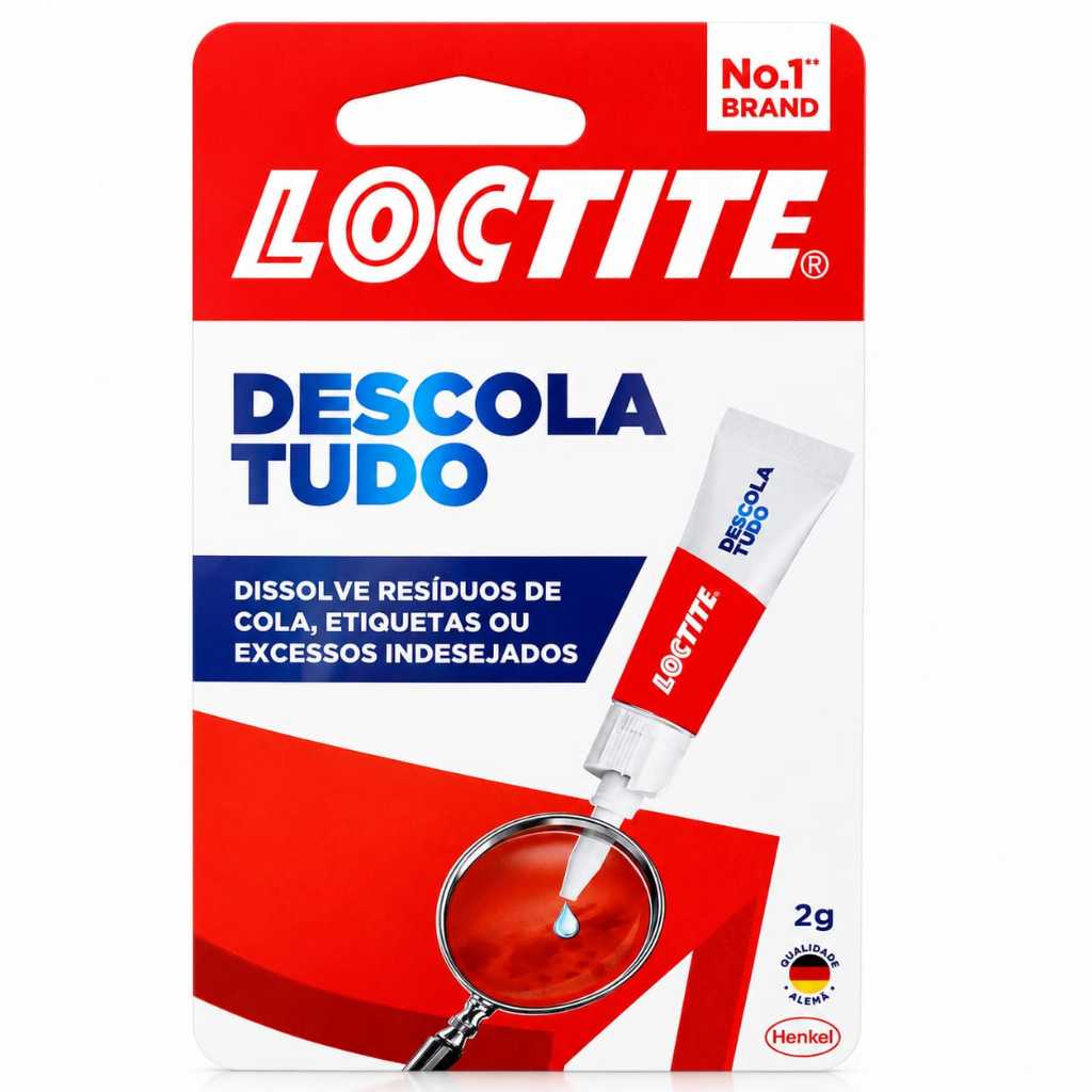 Removedor De Cola Loctite Descola Tudo 2g Original Remove Etiquetas E Super Cola Fácil