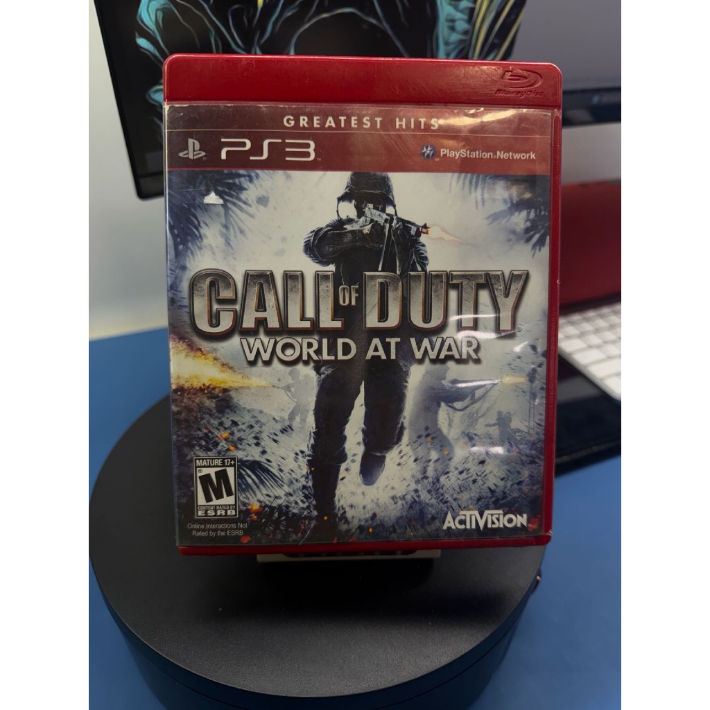 Jogo Call Of Duty World At War Ps3 Original Seminovo Garantia + NF