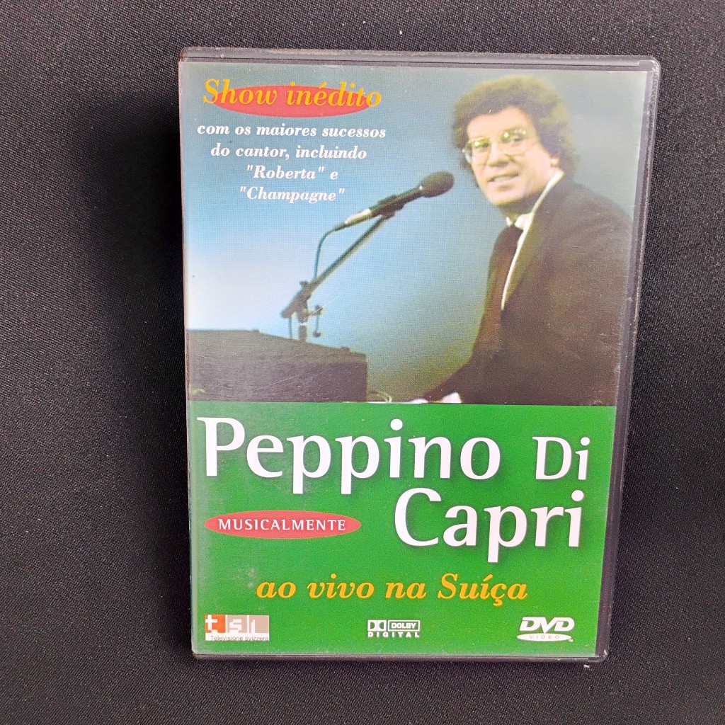 DVD - Peppino di Capri - Ao Vivo na Suíça