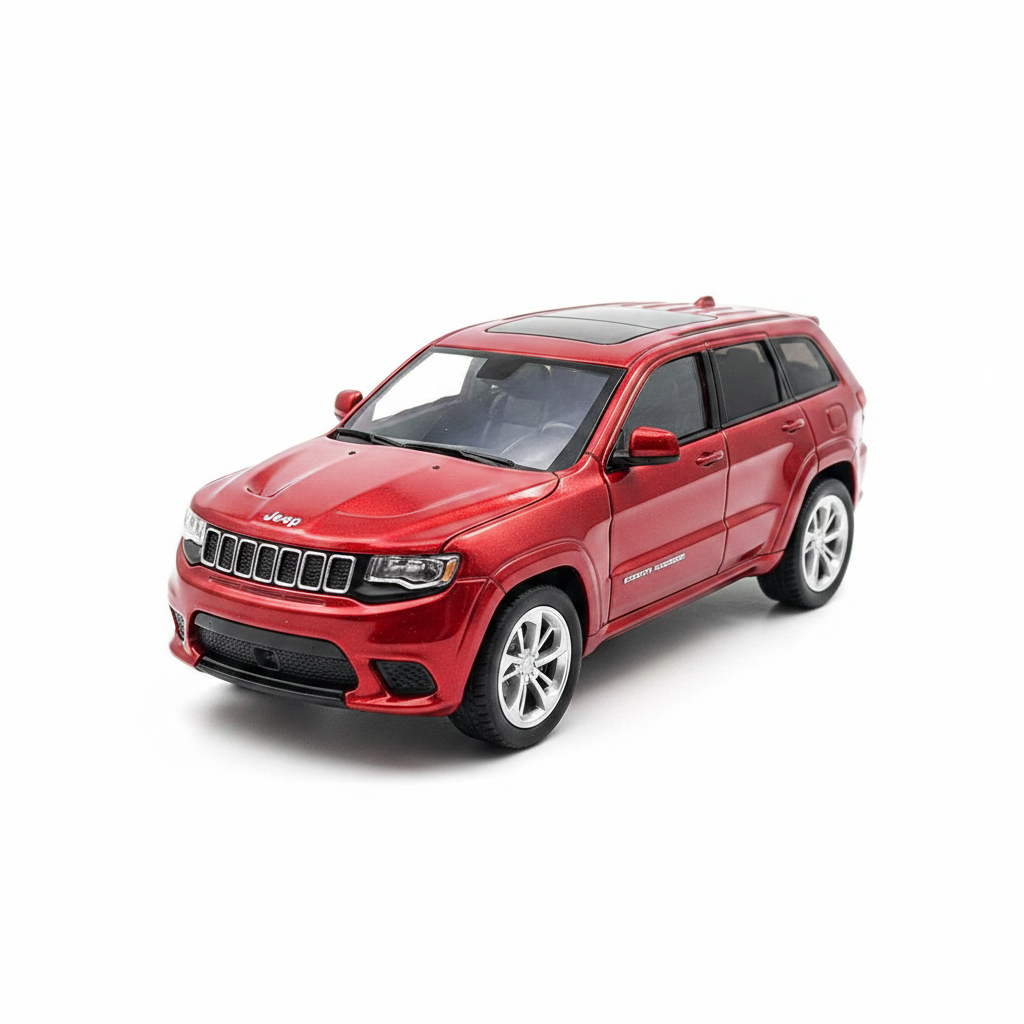 Miniatura De Metal Coleção Jeep Grand Cherokee 1:43