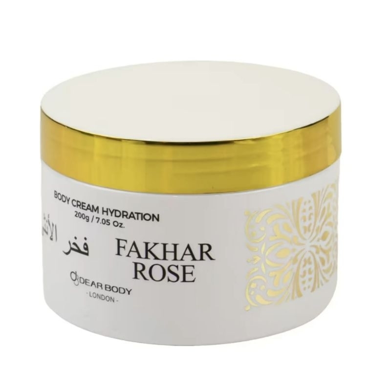 Creme Corporal Fakhar Rose Sabah Yara Royal Ambeer Hidratante Corporal Fakhar Rose Sabah Yara Royal Ambeer ORIGINAL
