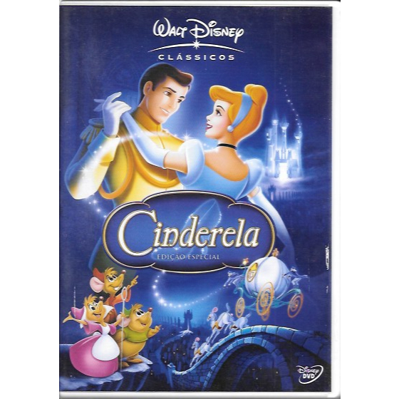 Disney DVD: Cinderela (edição especial) dublado & legendado (Walt Disney Clássicos) c/ extras