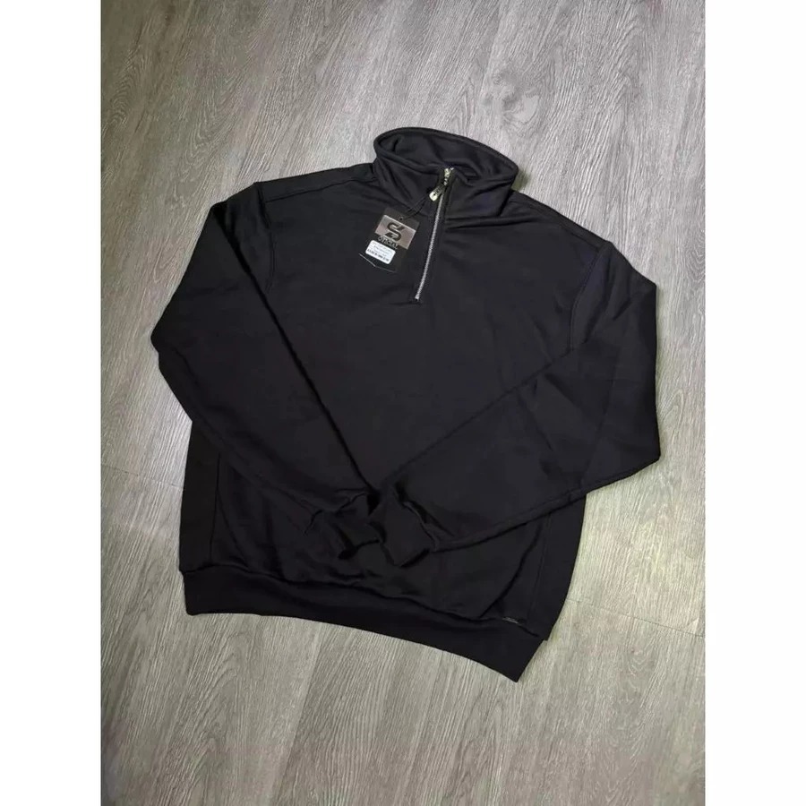 MOLETOM MEIO ZIPER MASCULINO SUÉTER ESTILO EUROPEU PREMIUM INVERNO ALGODÃO ENCORPADO