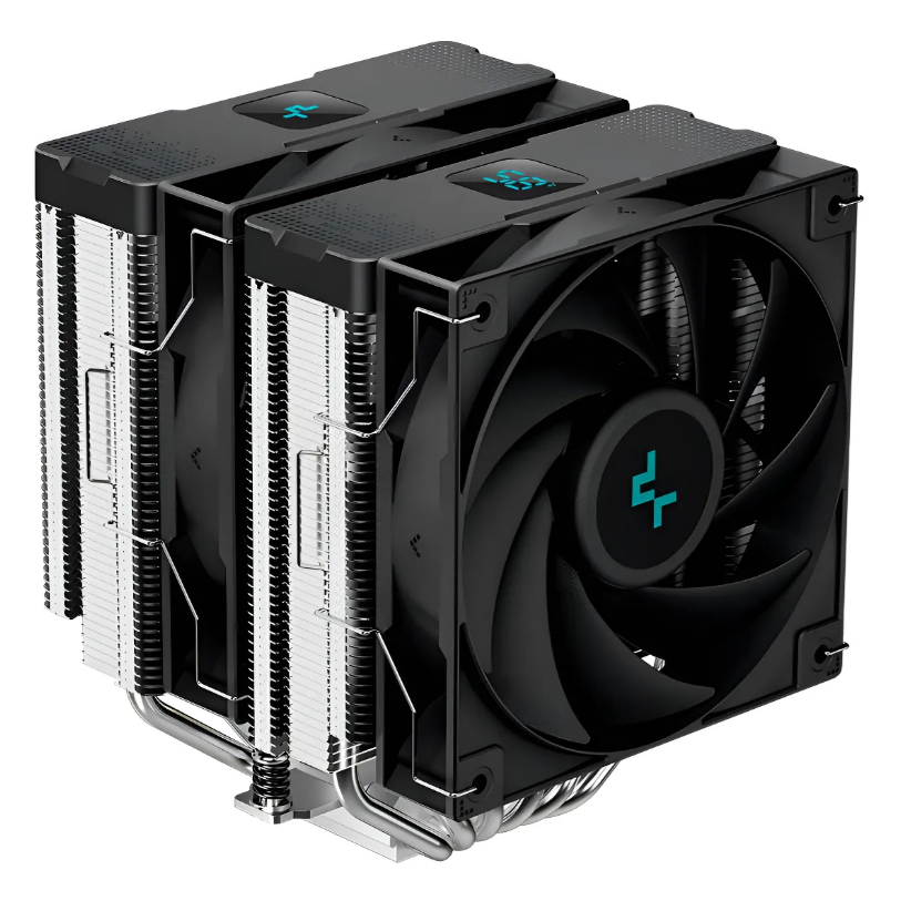 Air Cooler DeepCool Para Processador AG620 DIGITAL Com Monitoramento, 120mm, Intel-AMD, Preto