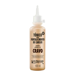 Tônico Cravo Gota Dourada 100ml - Limpeza e Equilíbrio dos Fios