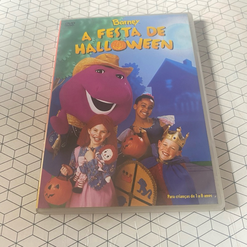 Dvd original  Barney a festa de Halloween