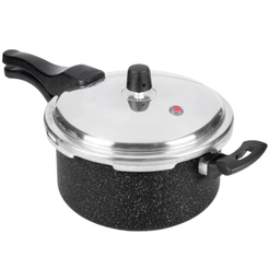 Panela De Pressão Fast Antiaderente 3L Preto Nacional