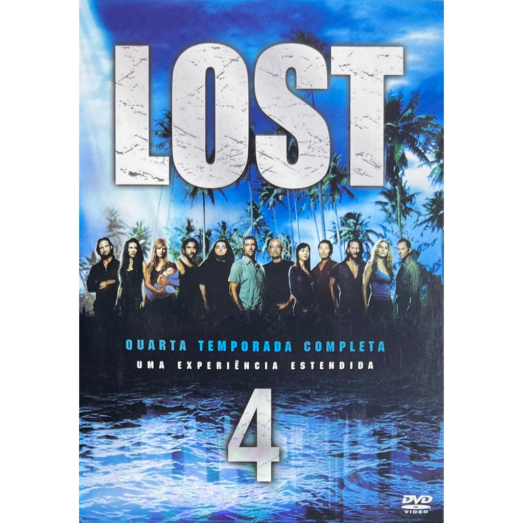 Lost - Quarta Temporada Completa - DVD Original