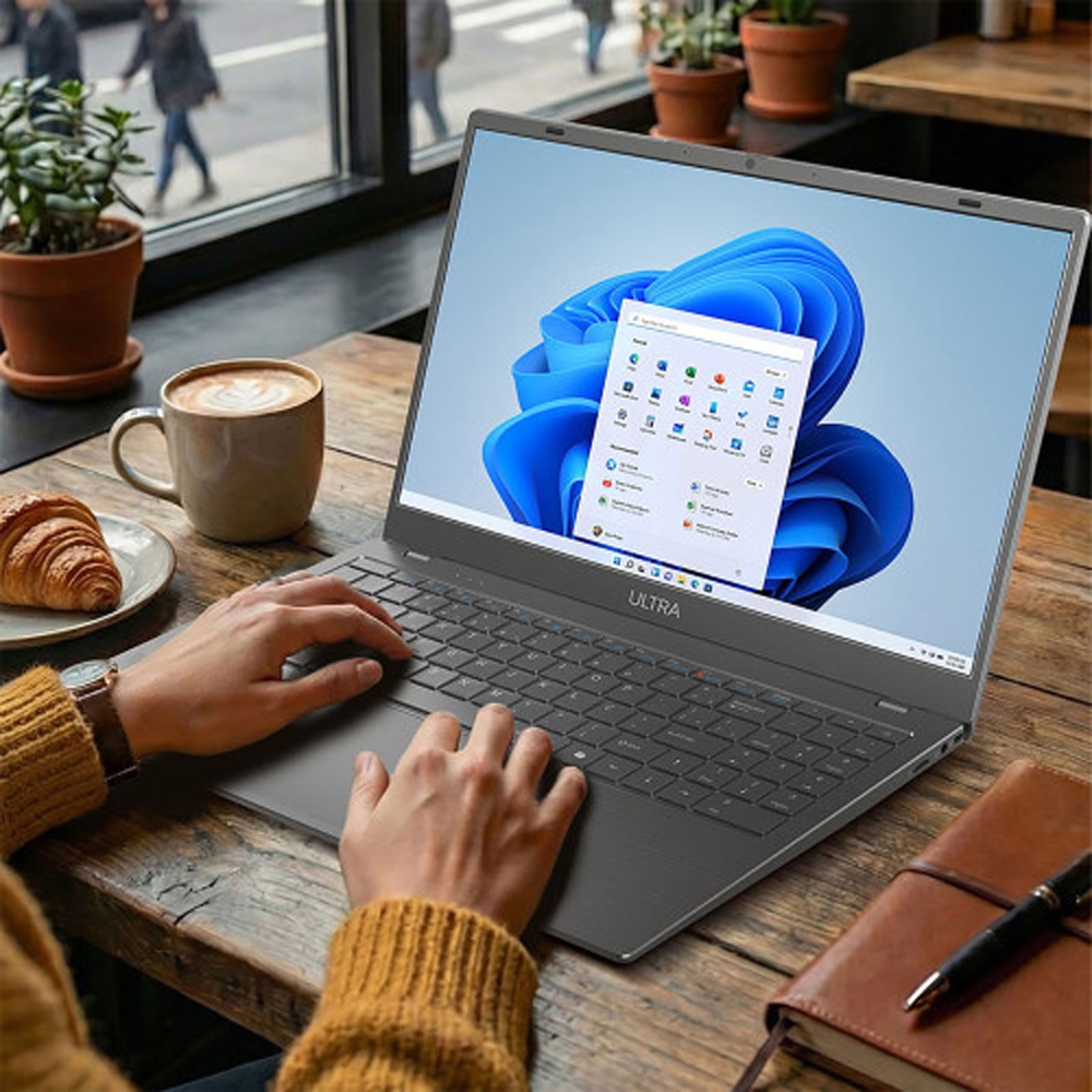 Notebook Windows 11 Home Tela 15.6 Pol. FHD Pentium Gold 6500Y 4GB 128GB e MMC Ultra UB365 — imagem 2 de 2