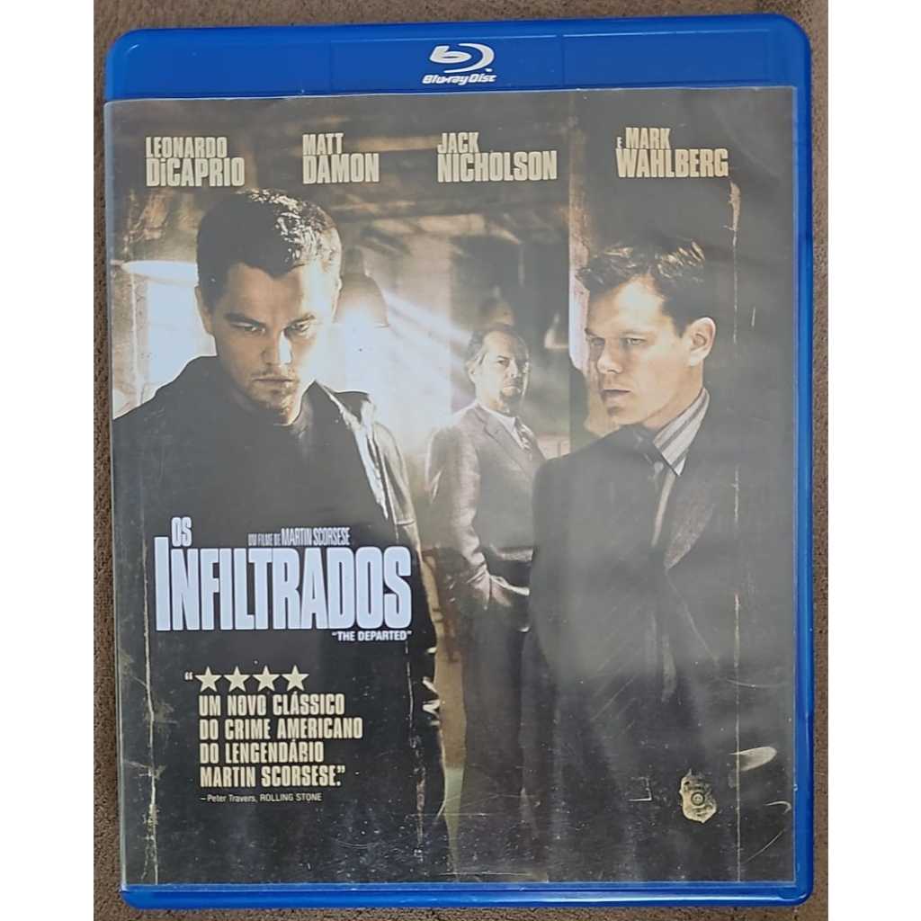 Bluray 'Os Infiltrados' Martin Scorsese.