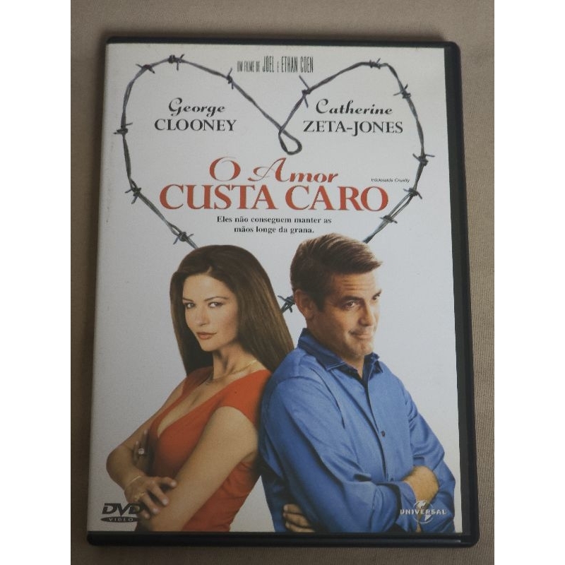 DVD - O Amor Custa Caro - George Clooney - Catherine Zeta-Jones - Dublado