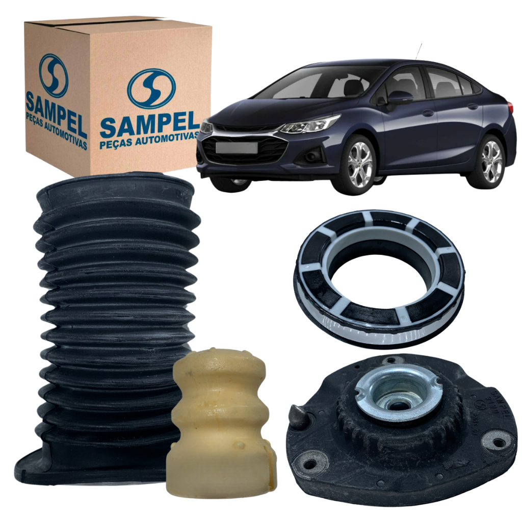 Kit Amortecedor Dianteiro Original Sampel Cruze 1.4 2017 2018 2019 2020 2021