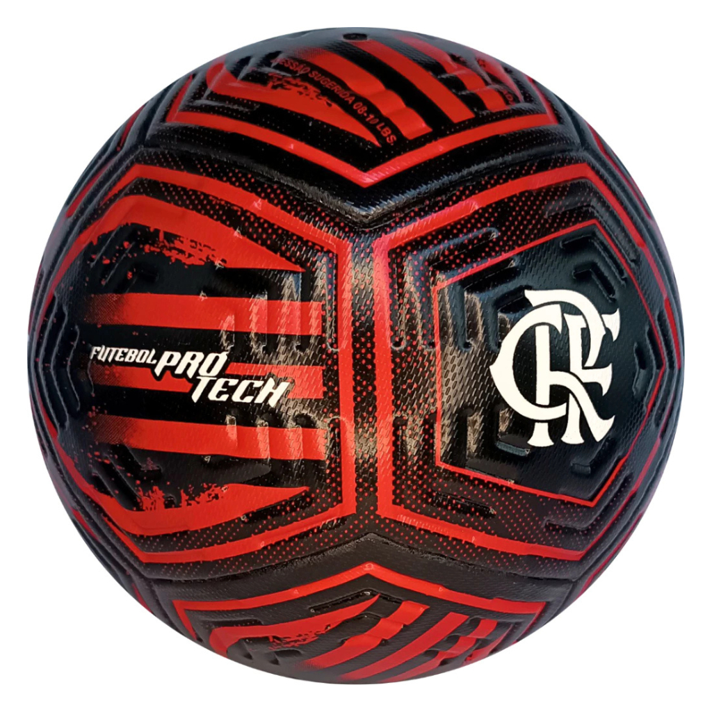 Bola de Futebol Profissional do Flamengo- ProTech/ Campo 05/ Mini Bola - Oficial Licenciado
