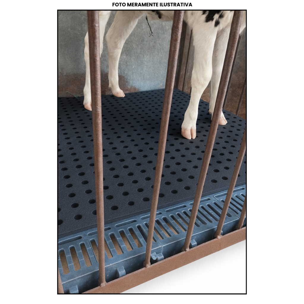 Palete Estrado Piso Borracha Preto 25mm X 500mm X 500mm Alta Resistência Para Área Externa