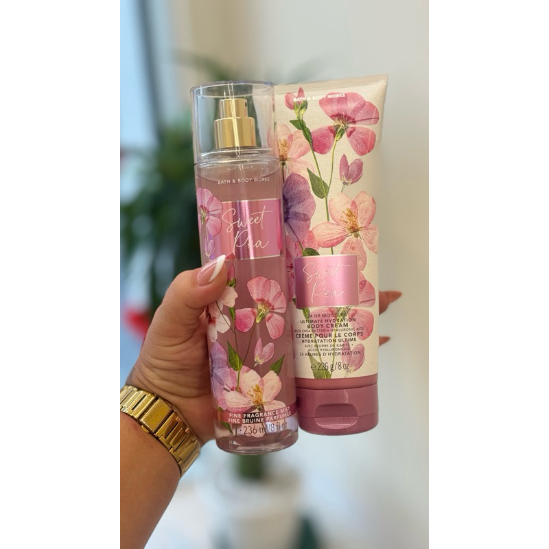 kit Bath & Body Works Original - Body Splash + Hidratante Importado