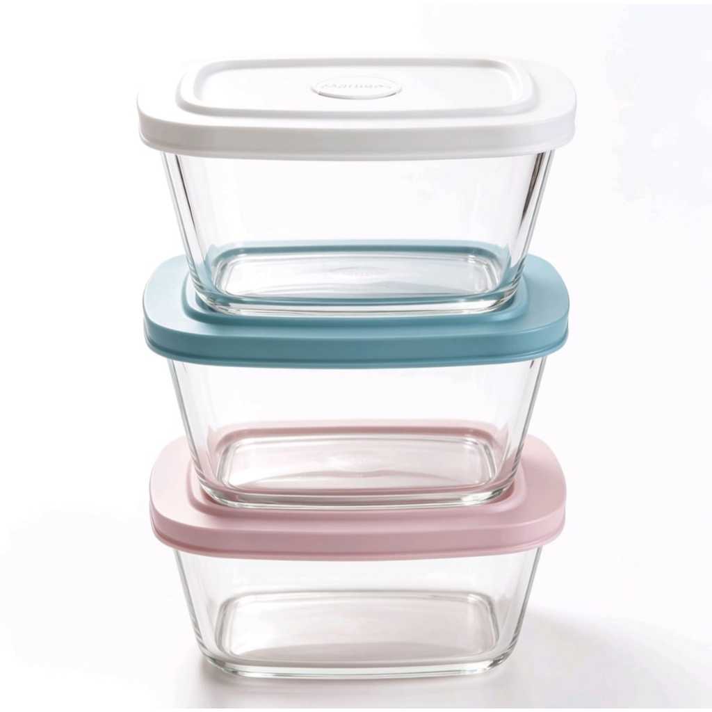 Tigela 1L Marinex Facilita com Tampa Original | Pote de Vidro Microondas Freezer Lava-Louças