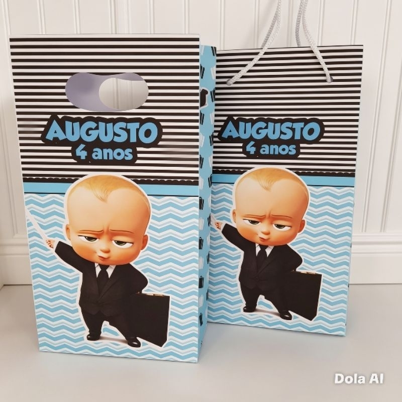 SACOLINHA PEGUE E MONTE PERSONALIZADA PODEROSO CHEFINHO, MIMO PARA FESTA, LEMBRANCINHA DE ANIVERSÁRIO, PERSONALIZADO