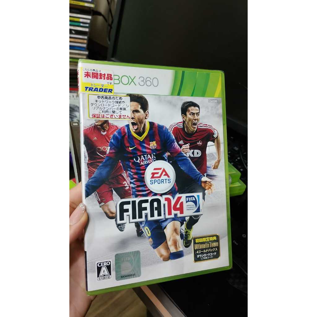 DVD XBOX 360 FIFA 14 LACRADO!. D527