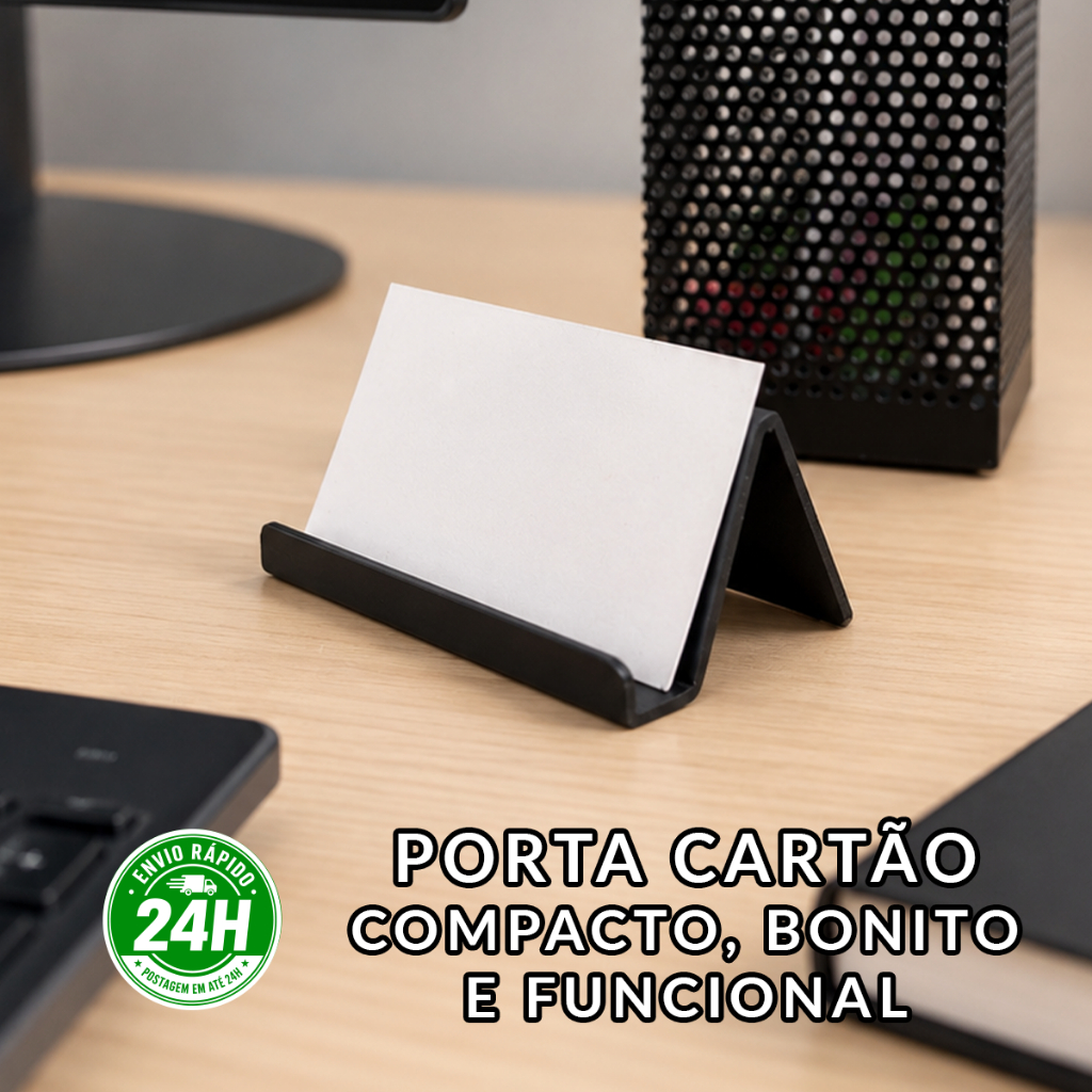 Expositor Porta Cartão De Visita Suporte Para Cartão Celular Panfleto Livreto