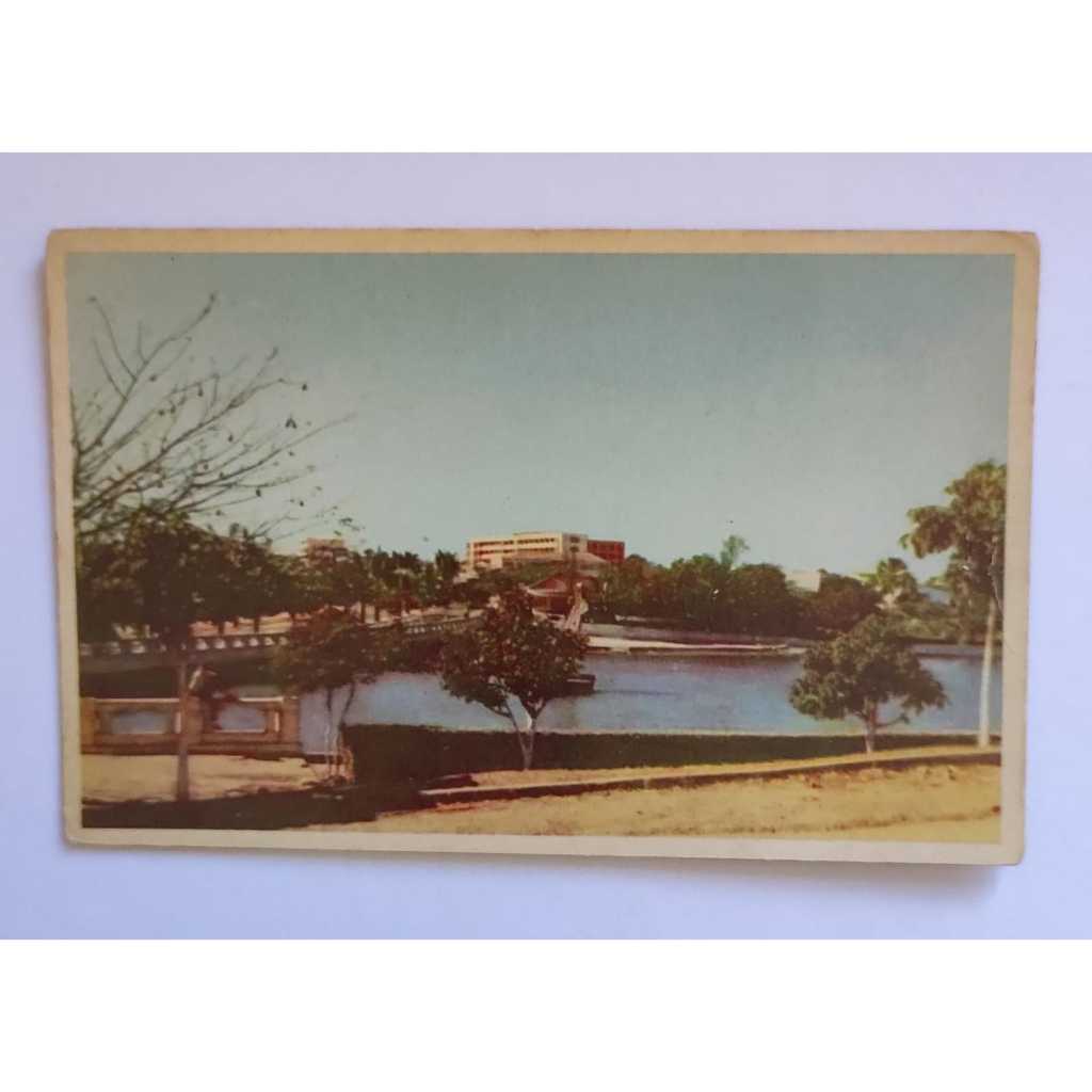 Cartão Postal Lago das Rosas Goiânia Goiás Foto Cine Foto Baroni Anos 1960