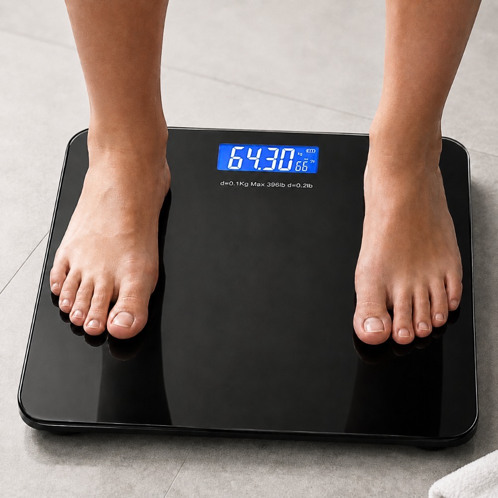 Balança Corporal Digital Vidro Temperado 180kg
