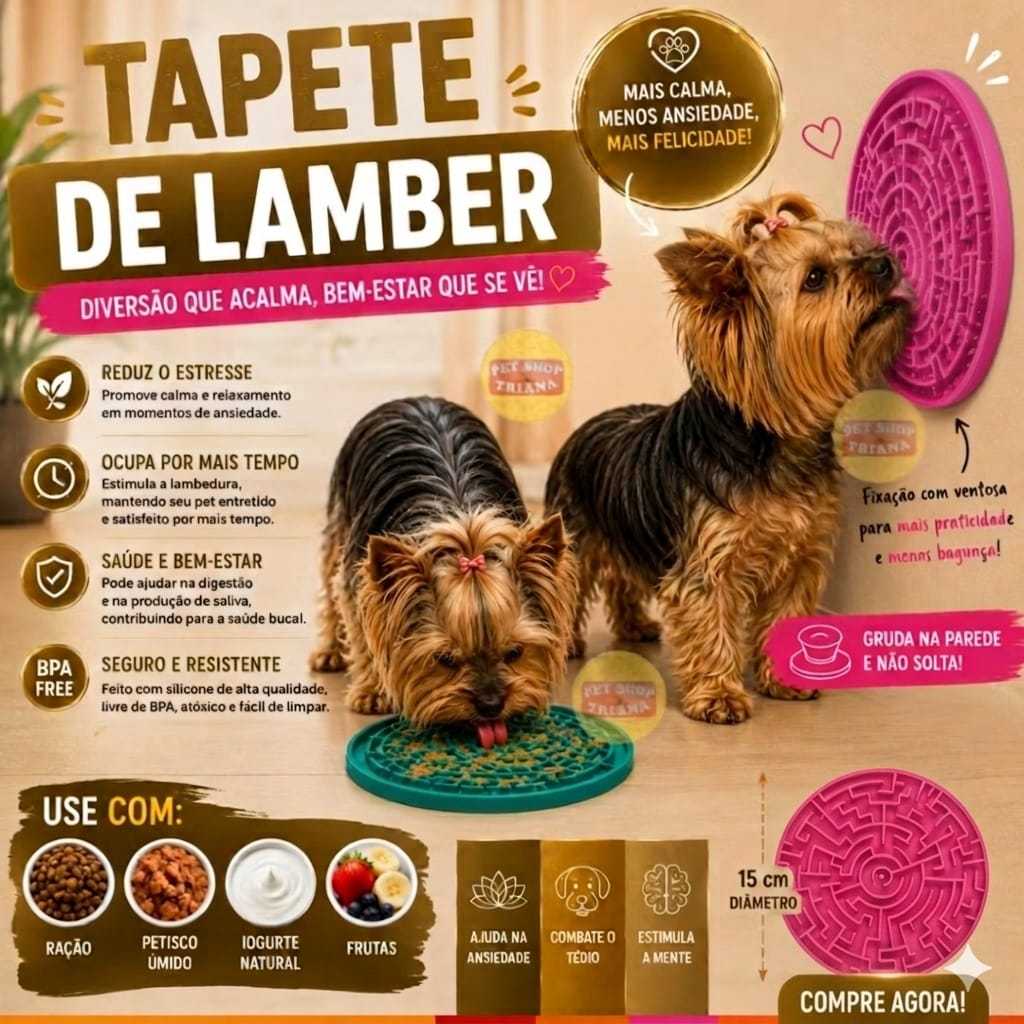 Tapete de Lamber Com Ventosas Da Pet Games Labirinto Divertido E Saudável Brinquedo Cão Cachorro