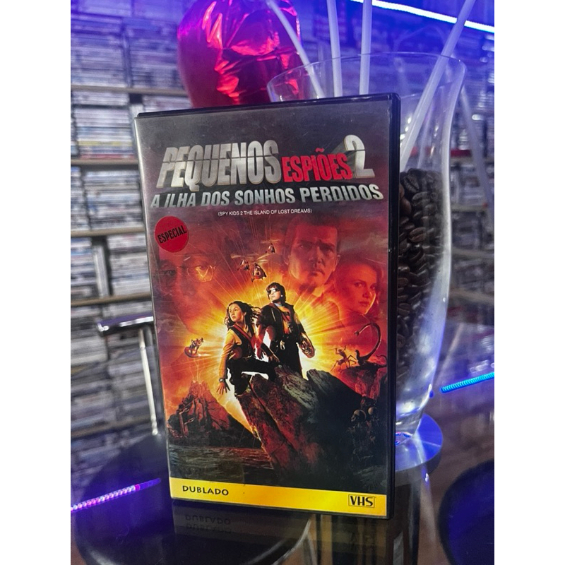 VHS “Pequenos Espiões 2 - A Ilha dos Sonhos Perdidos” - dublado