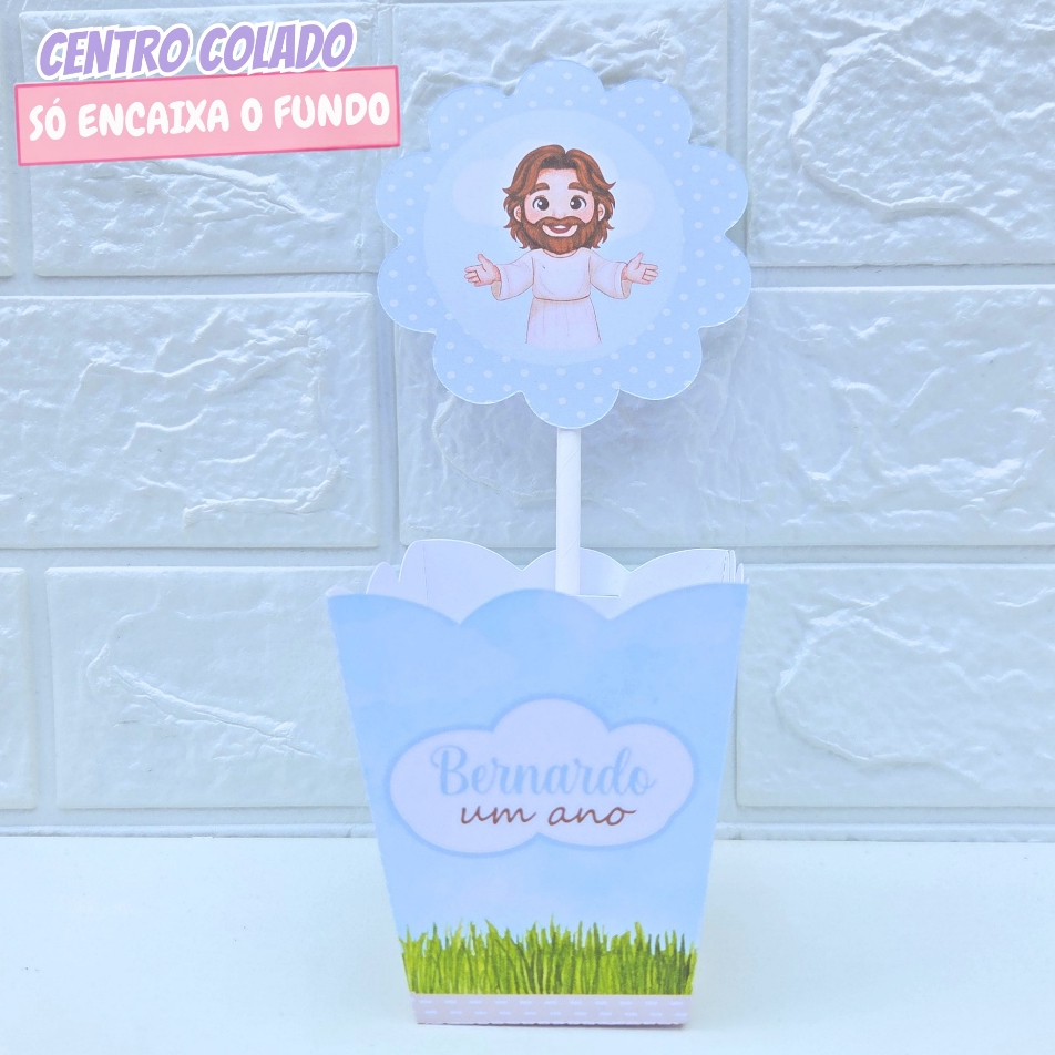 Cachepô Centro de Mesa O Maior Pintor Do Mundo Menino | Personalizado | Lembrancinha | Aniversário