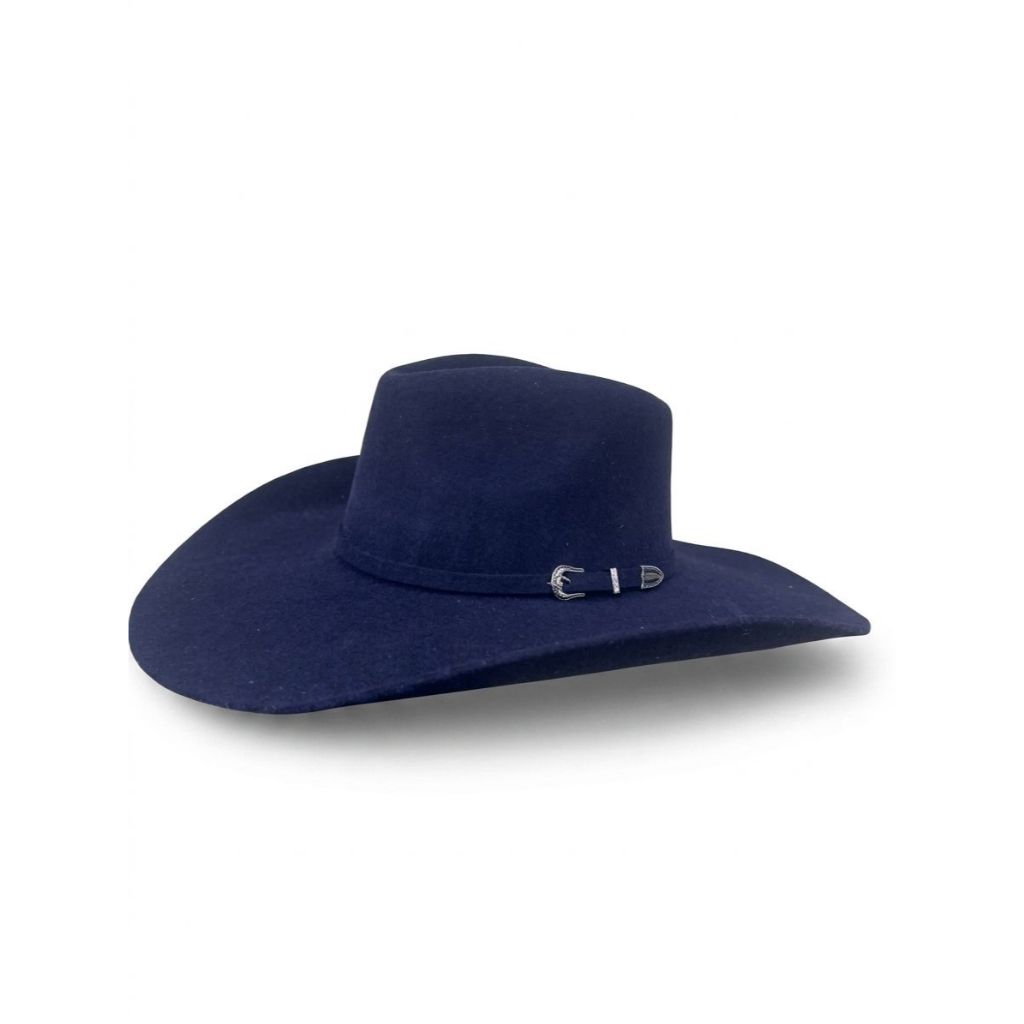 Chapeu 30X Stetson Feltro Azul Escuro Importado - Marcatto