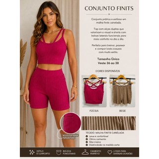 ✨ Conjunto Shorts Fitness ✨