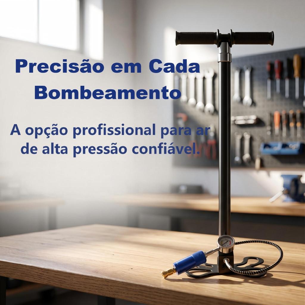 Bomba PCP 4 Estágios para Carros e Bikes Kit Completo com Filtro